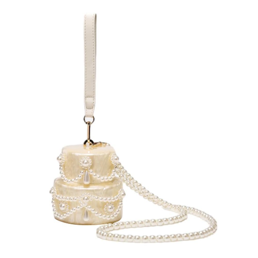 Acrylic Shell Shaped Clutch 2025 Trendy Luxury Marble Evening Handbag B)